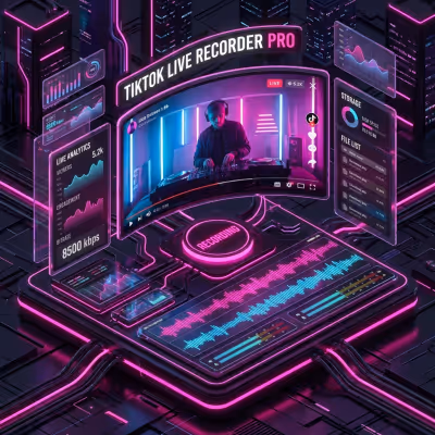 Project preview for TikTok Live Recorder